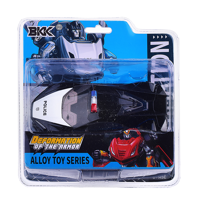 Робот A1037/A1038-05 трансформирующийся в полицейскую машину, в коробке