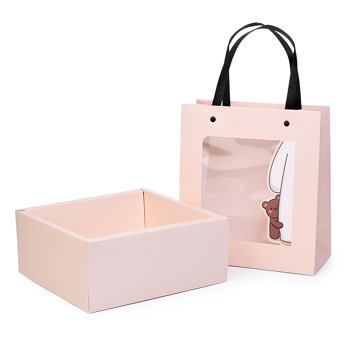 Пакет подарочный 00-7749 "Детская радость" 20.5*9.5*22.5 см.