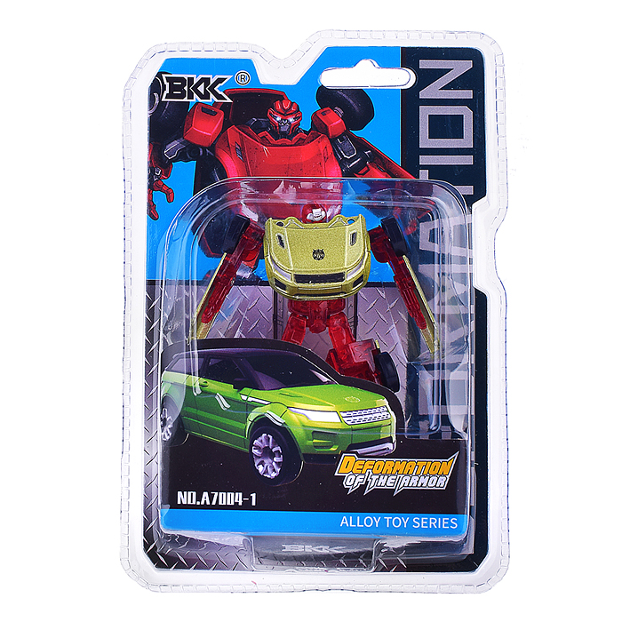 Робот A7001-A7004-1/2 "Гипер-гонщик" трансформирующийся, на листе