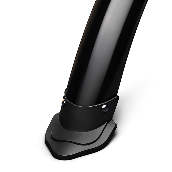 Набор крыльев 700" Rocket 099, пластик, цвет черный