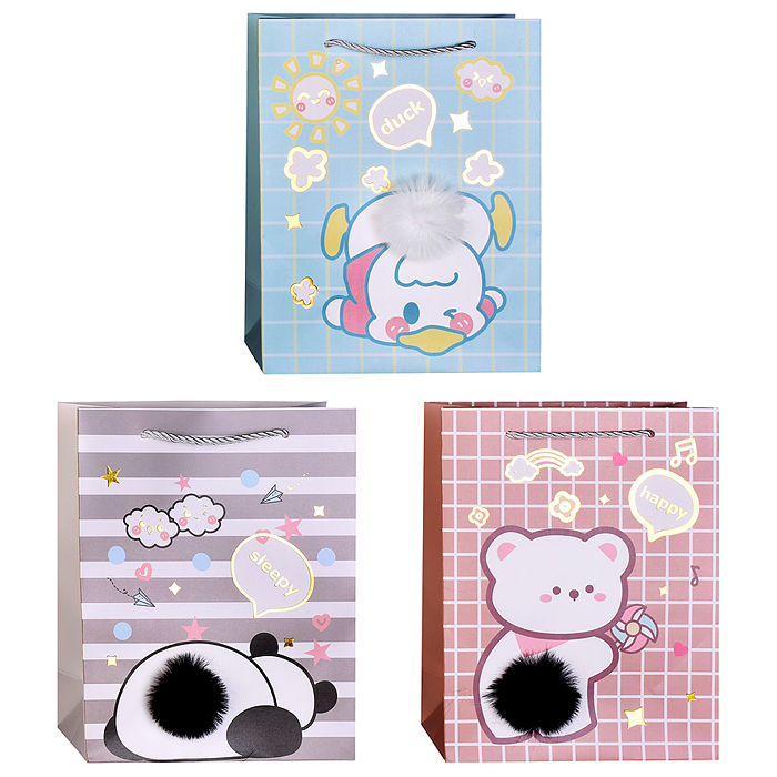 Пакет подарочный 00-7743 "Чудо-пакет" 24,5*19,5*9,5 см.