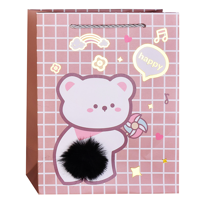 Пакет подарочный 00-7743 "Чудо-пакет" 24,5*19,5*9,5 см.