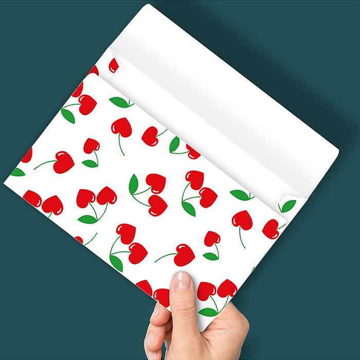 Конверт художественный средний "Вишенки"