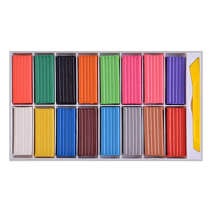 Пластилин классический 16 цв. 