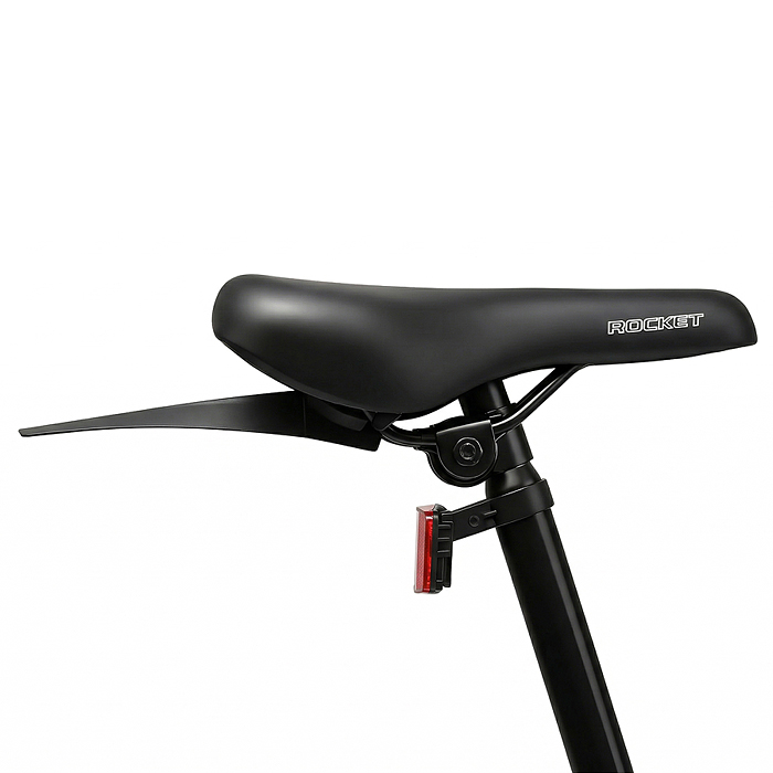 Крыло велосипедное под седло ZK-049-1, цвет черный