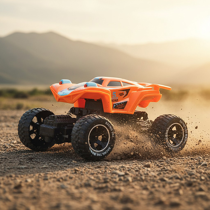 Машина DY1888-46A "Багги" р/у, 27 MHz (свет, USB) в коробке