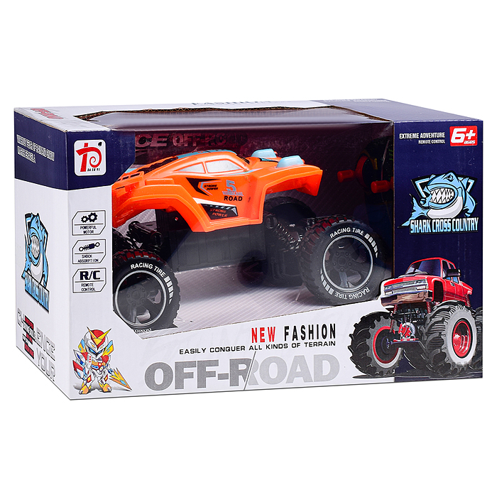 Машина DY1888-46A "Багги" р/у, 27 MHz (свет, USB) в коробке