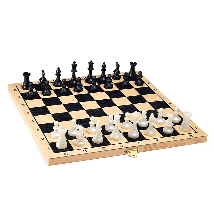 Игра 3в1 малая с походными пластмассовыми шахматами "Объедовские" (нарды, шахматы, шашки "Классика")