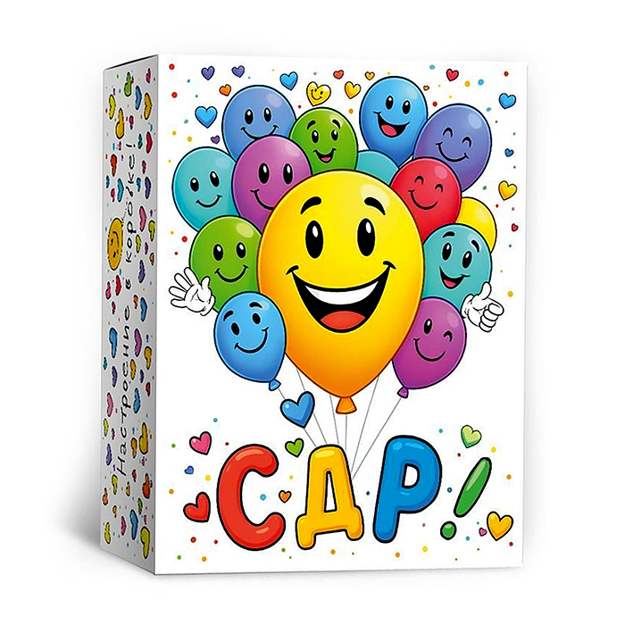 Коробка подарочная с открыткой "С ДР!"