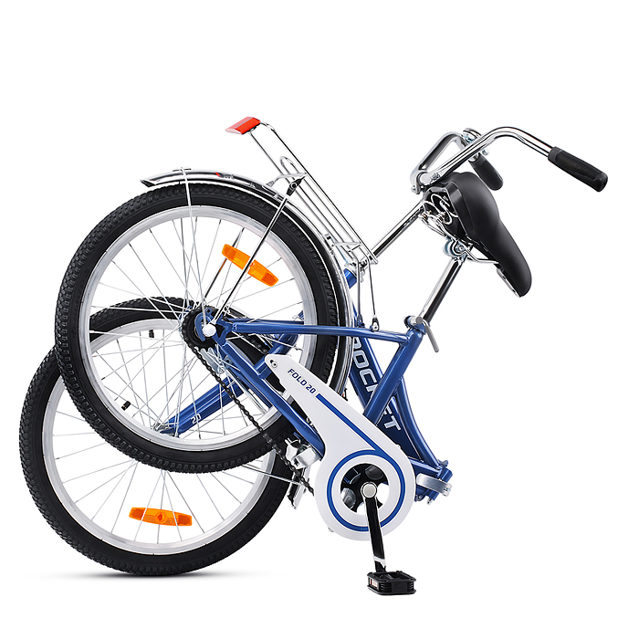 Велосипед 20" Rocket City Fold 20, цвет синий, размер 13,5"