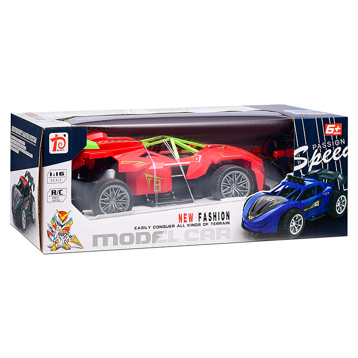 Машина DY1888-45A "Супер гонщик" р/у, 27 MHz (USB) в коробке