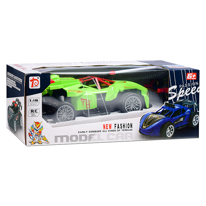 Машина DY1888-45A "Супер гонщик" р/у, 27 MHz (USB) в коробке