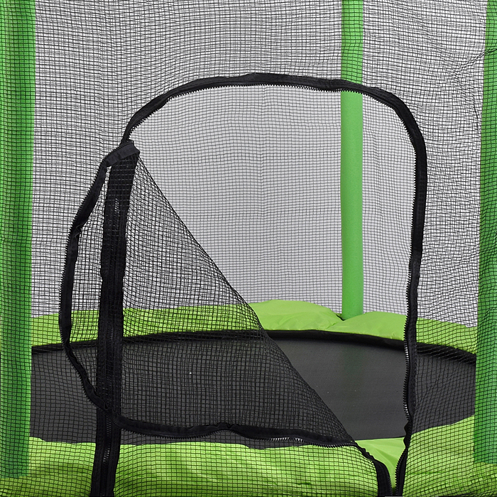 Батут ROCKET, d=140, внешняя сетка высотой 74 см., общая высота 110 см. зеленый