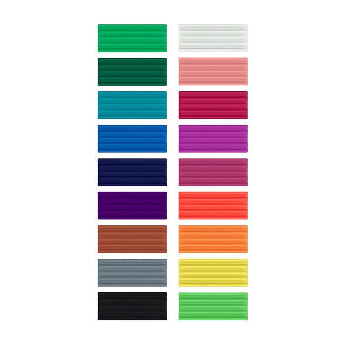 Классический пластилин 18 цветов, 288 г (в коробке 18 шт)