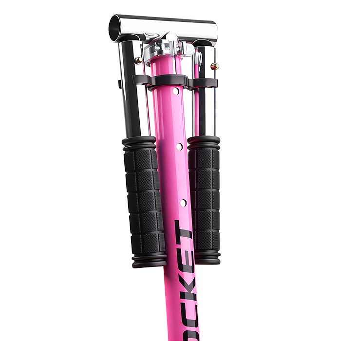 Самокат R0220 ROCKET колеса PU 200 мм, ABEC 7, розовый (в пакете)