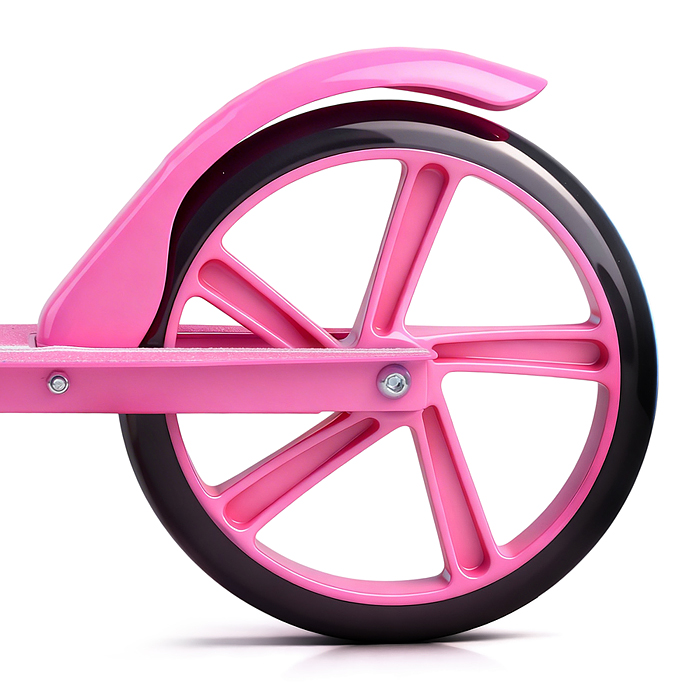 Самокат R0220 ROCKET колеса PU 200 мм, ABEC 7, розовый (в пакете)