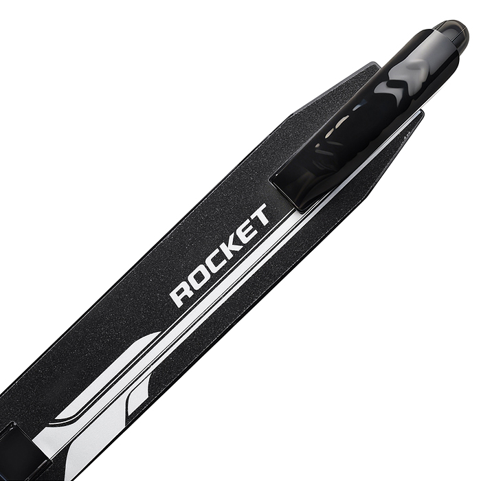 Самокат R0220 ROCKET колеса PU 200 мм, ABEC 7, чёрный (в пакете)