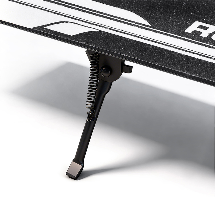 Самокат R0220 ROCKET колеса PU 200 мм, ABEC 7, чёрный (в пакете)