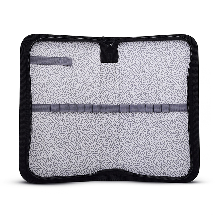 Пенал "Super Division" 205x120 мм, одностворчатый прямоугольный, на молнии, картон с покрыт