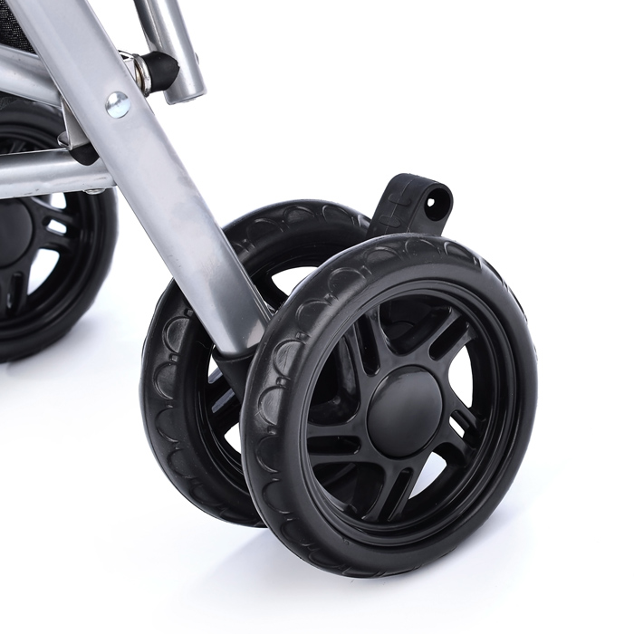 Коляска прогулочная Prammy Milky, серый