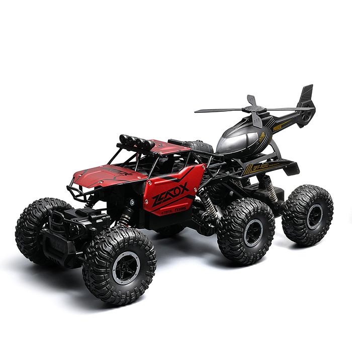 Машина 633-5 "Джип" р/у, 27 MHz, с аккум., USB, в коробке