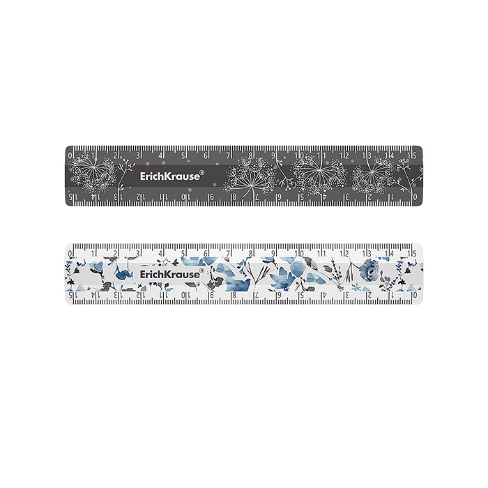 Линейка пластиковая Frozen Beauty, 15см, ассорти 