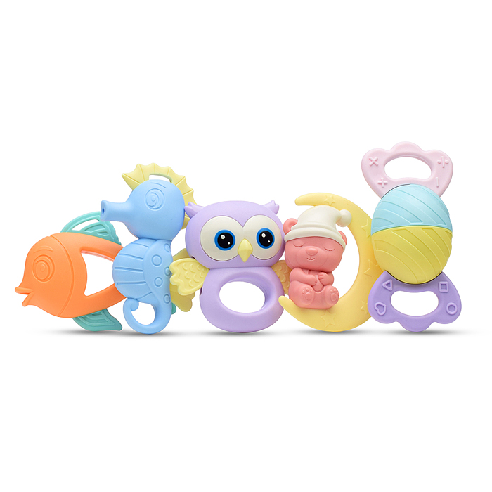 Набор погремушек Y0155 "Беззаботное детство" в пакете