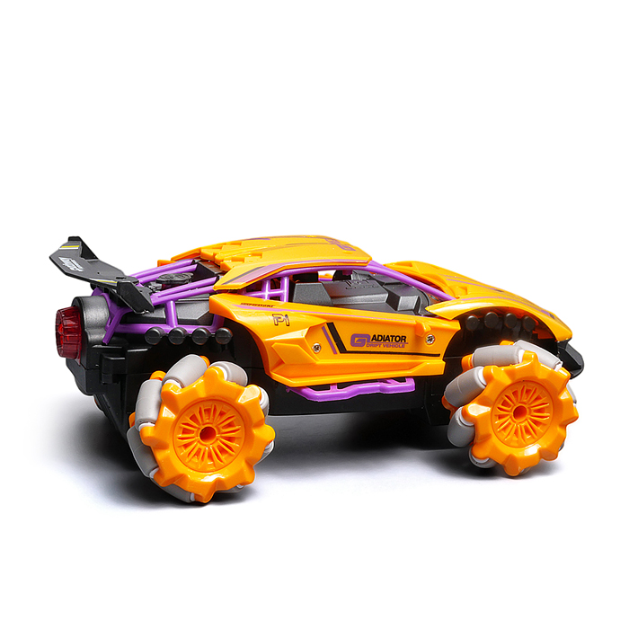 Машина 986-23 "Король скорости" р/у, 27 MHz, со спреем, с аккум., в коробке