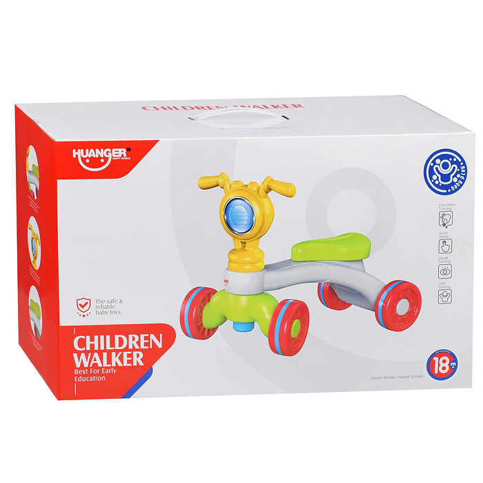 Каталка HE0803 "Мотоцикл" в коробке