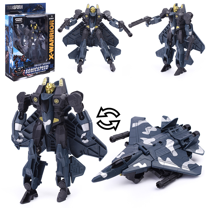 Робот HF1010-8AB трансформирующийся в самолет, в коробке