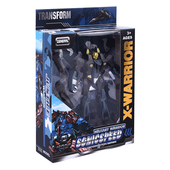 Робот HF1010-8AB трансформирующийся в самолет, в коробке