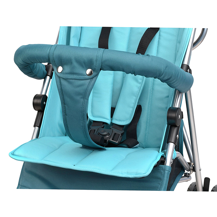 Детская прогулочная коляска-трость Prammy Teal, бирюзовый