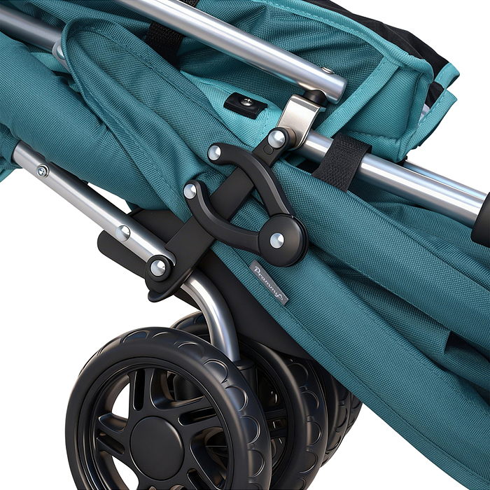 Детская прогулочная коляска-трость Prammy Teal, бирюзовый
