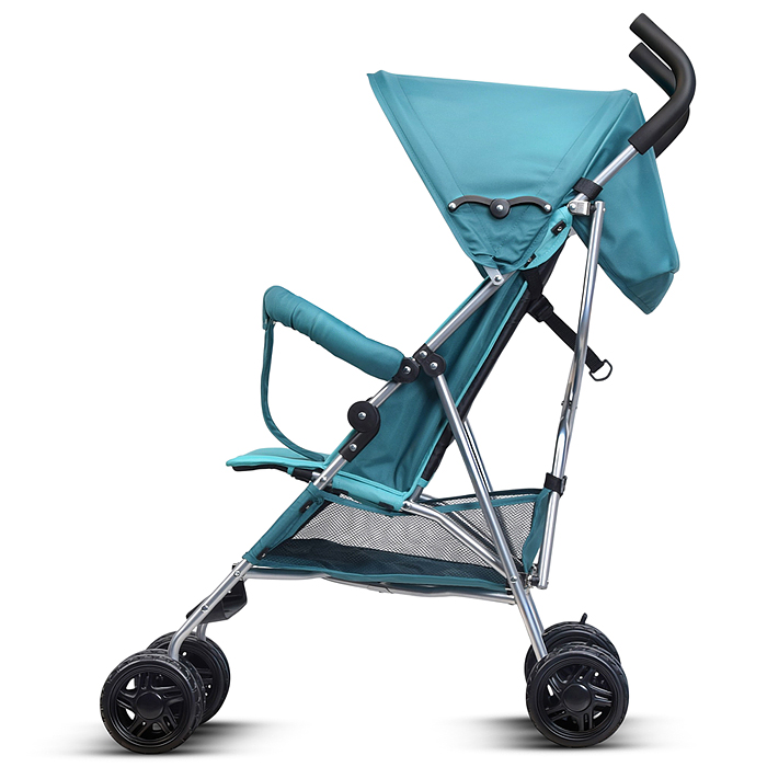 Детская прогулочная коляска-трость Prammy Teal, бирюзовый