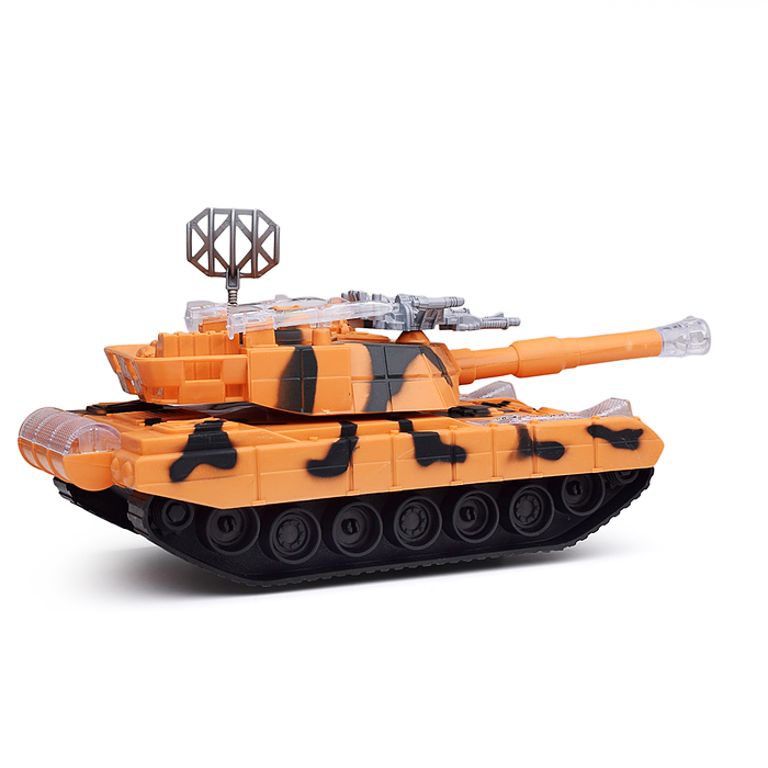 Танк M1A2-A "Боевая машина" свет, музыка, в коробке