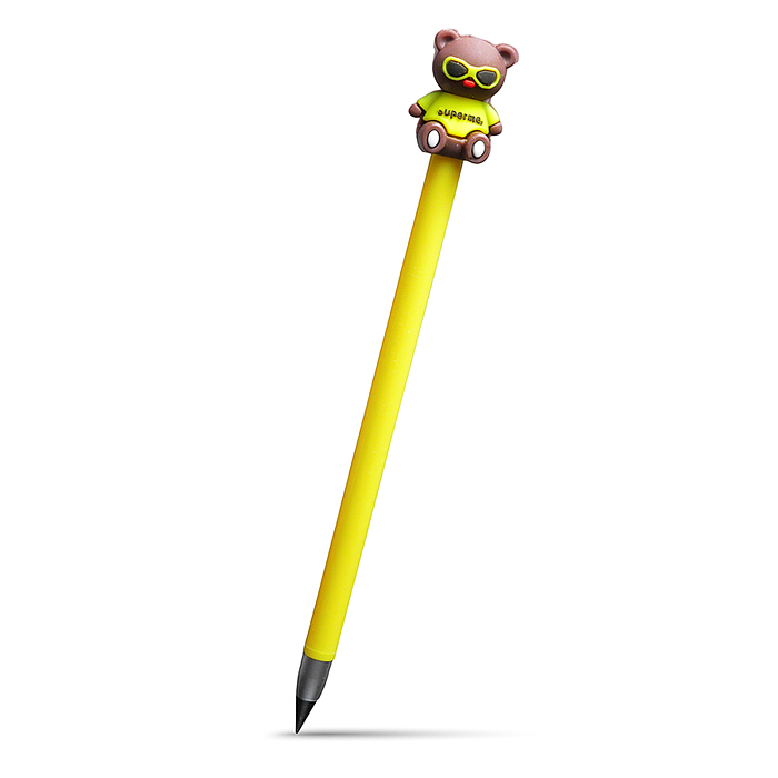 Вечный карандаш "Мишка", 0,7 мм, микс 4 вида