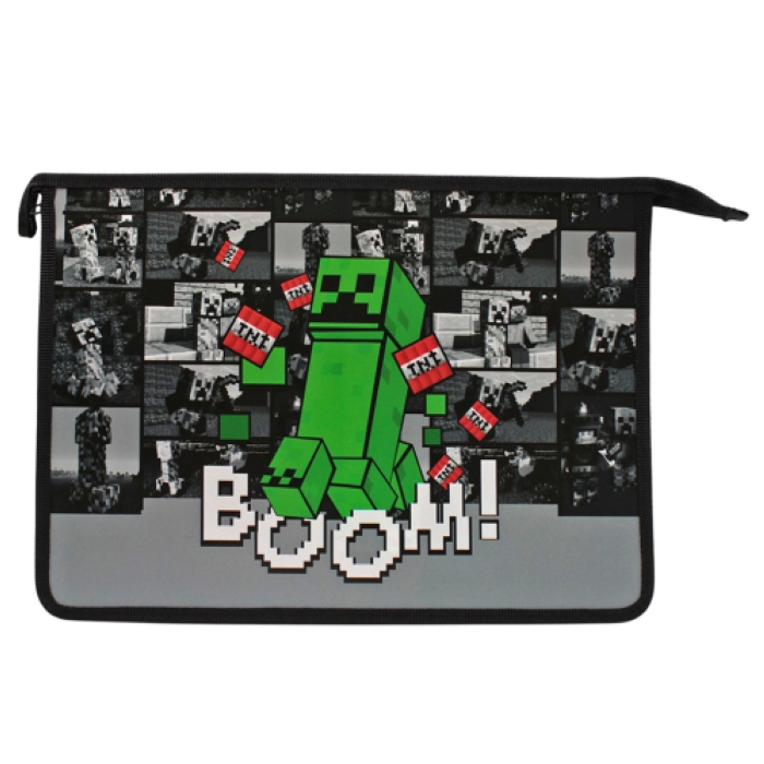 Папка для тетрадей "My Game" формат  А4, пластик, на молнии