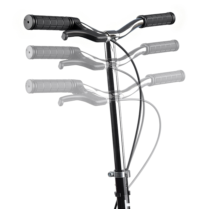 Самокат 2-х колесный R0222 ROCKET,колеса PU/ 145 мм,ABEC 7, желтый (в пакете)