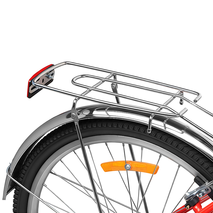 Велосипед 24" Rocket City Fold S 24, цвет красный, размер 16"