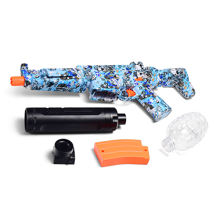 Автомат T19C "Огонь" стреляет гелевыми пулями, в коробке