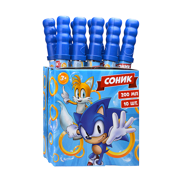 Мыльные пузыри 200 мл, в колбе 38 см, кор.23,5*10,5*38см. 