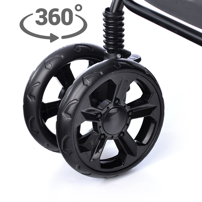 Коляска прогулочная Prammy Graffity, серый