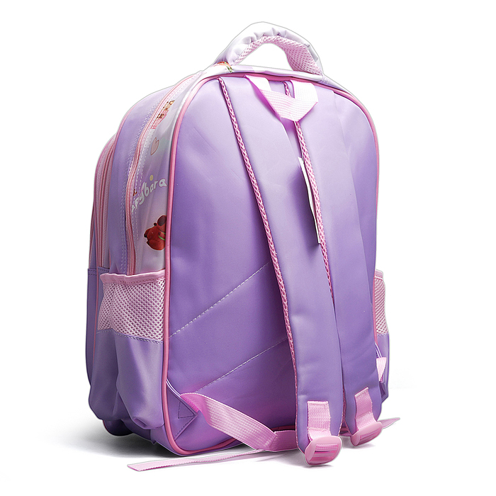 Рюкзак школьный "Капибара" 41x30x15 см, 3 отделения, 2 кармана, уплотненная спинка, ОПП-упаковка