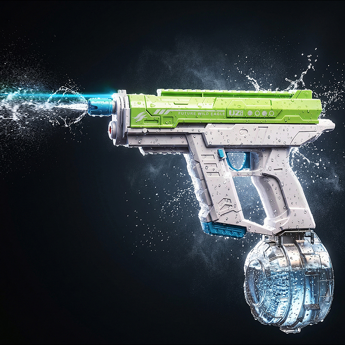 Водное оружие KB1323 "Hydro Hustle" в коробке (цвет зеленый)