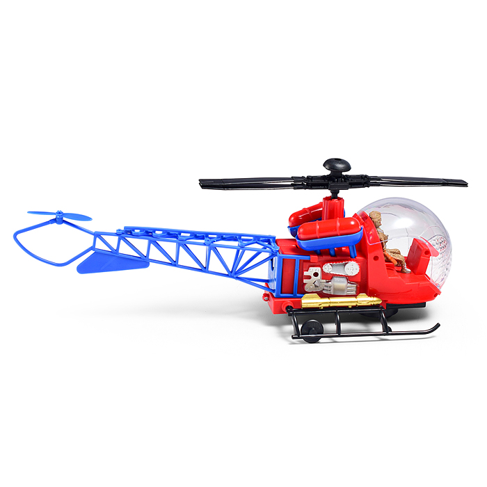 Самолет 286-18 "Полицейский вертолёт" на батарейках, в коробке