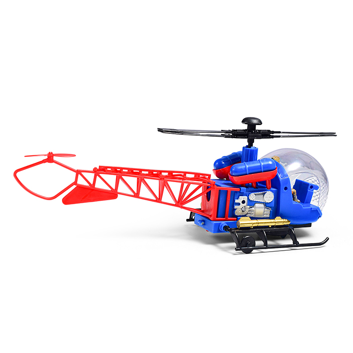 Самолет 286-18 "Полицейский вертолёт" на батарейках, в коробке