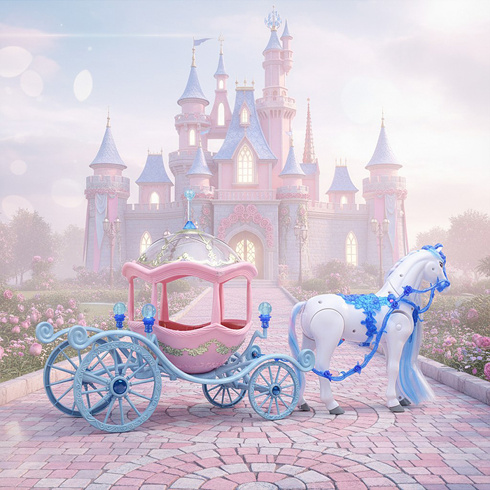 Набор карета 123B "Удивительная повозка" в коробке