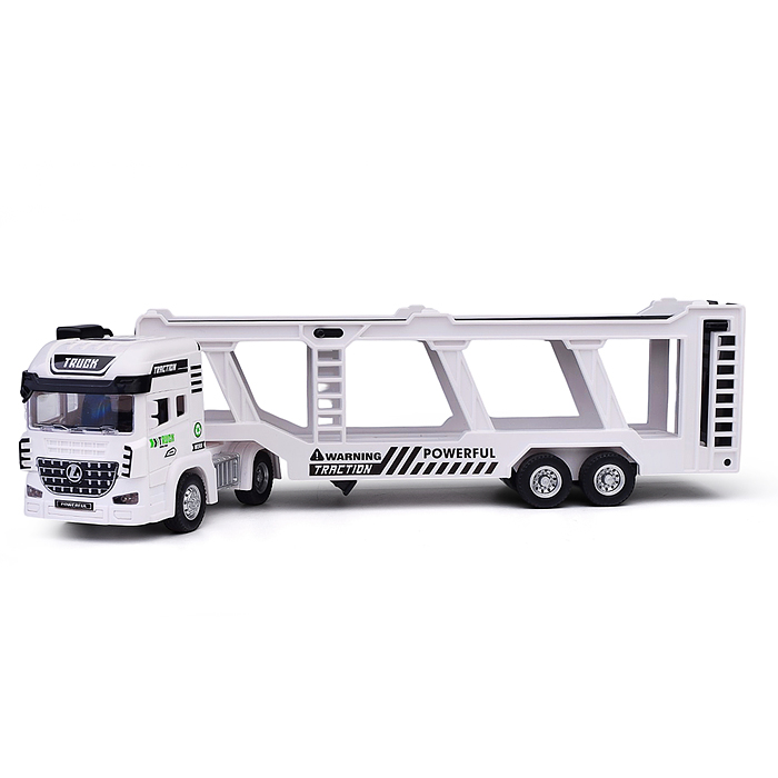 Машина 0100-26A "Автовоз-полиция" (свет, звук) в коробке