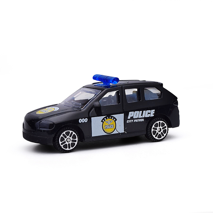 Машина 0100-26A "Автовоз-полиция" (свет, звук) в коробке