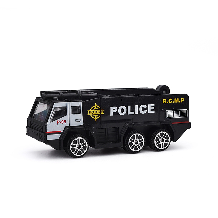 Машина 0100-26A "Автовоз-полиция" (свет, звук) в коробке